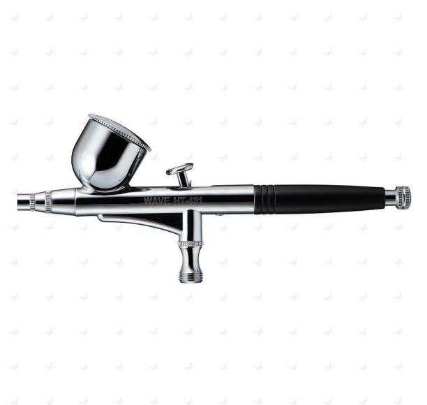 HT431 Super Airbrush Junior 2 Double Action 0.3mm (7cc Gravity Feed Cup, Air Hose not included)