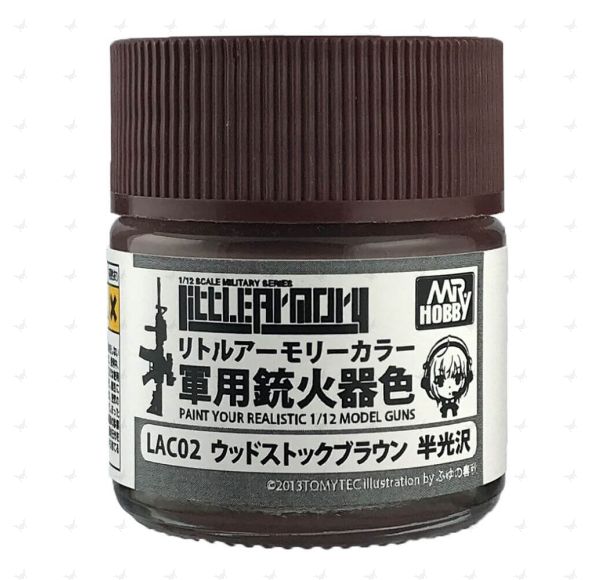 LAC02 Little Armory Color (10ml) Woodstock Brown (Semi-Gloss)