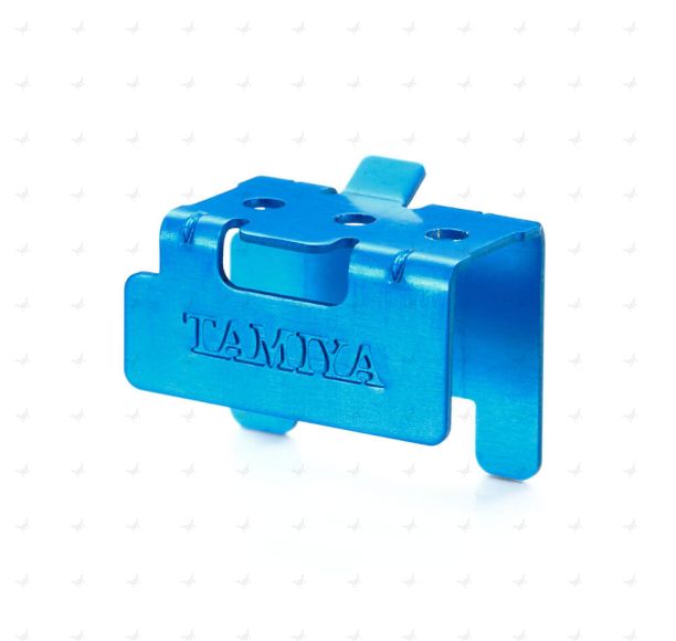 Mini 4WD GUP Aluminum Motor Support Blue (Not for Normal Motor)