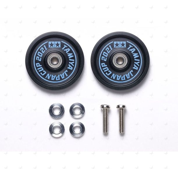 Mini 4WD GUP HG 19mm Aluminum Ball-Race Rollers (Ringless) Japan Cup 2021