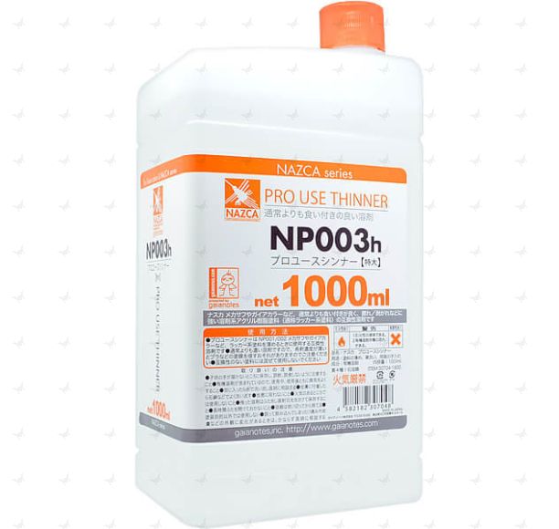 NP-03h NAZCA Pro Use Thinner (1000ml)