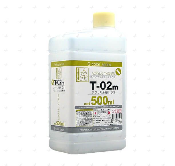 T-02m Acrylic Thinner (500ml)