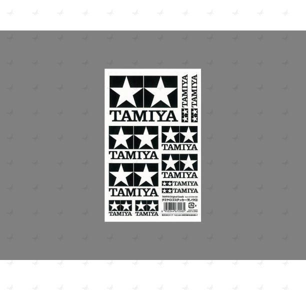 Tamiya Logo Sticker Monochrome (180 x 115mm)