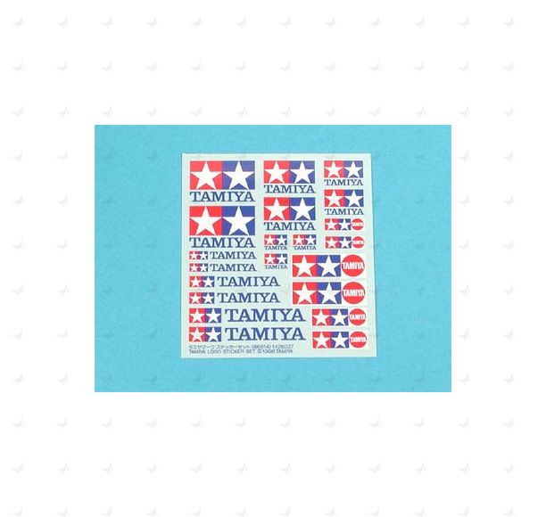 Tamiya Logo Sticker Set (90 x 100mm)