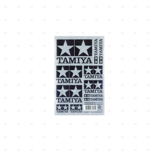Tamiya Logo Sticker Silver (180 x 115mm)