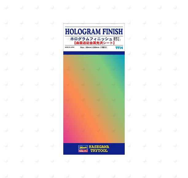 TF14 Hologram Finish Sticker (90 x 200mm) (1 Sheet)