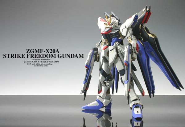 MG STRIKE FREEDOM - The details that evolved