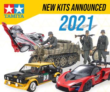 Tamiya: New kits announced for 2021