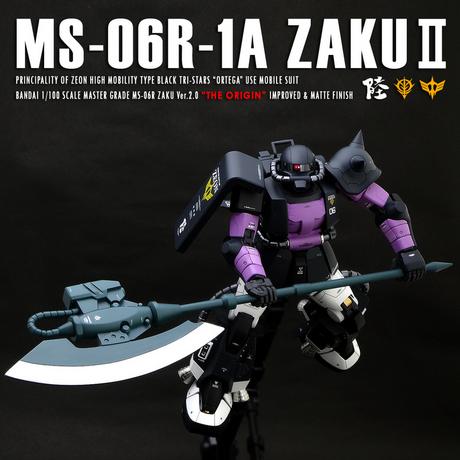 1/100 Zaku II High Mobility Type Ortega Custom (Gundam The Origin ver.)