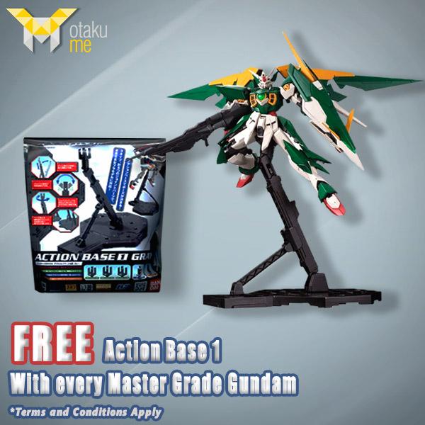 FREE Action Base 1 with every Master Grade